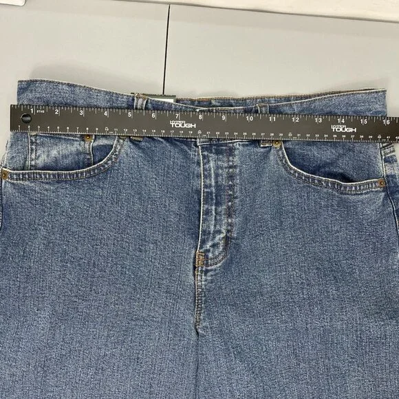 Lauren Ralph Lauren Jeans Co Classic Bootcut Pocket Flap Western Blue Womens 10 - Picture 10 of 14